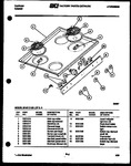 Diagram for 03 - Cooktop Parts