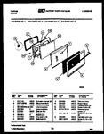 Diagram for 06 - Lower Oven Door Parts