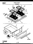 Diagram for 06 - Cooktop And Drawer Parts