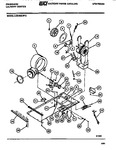 Diagram for 04 - Dryer-motor, Blower, Belt