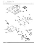 Diagram for 06 - Top Assembly/gas Controls