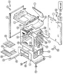 Diagram for 05 - Oven/body