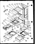 Diagram for 11 - Ref Shelving And Drawers