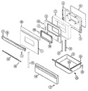 Diagram for 03 - Door/drawer (xra)