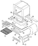 Diagram for 05 - Oven/base