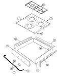 Diagram for 02 - Main Top & Burner Box