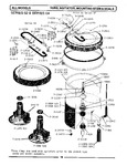Diagram for 05 - Tub, Agitator, Mounting Stem & Seal
