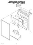 Diagram for 04 - Refrigerator Door Parts