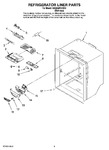 Diagram for 02 - Refrigerator Liner Parts