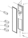 Diagram for 17 - Freezer Door (series 10)