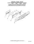 Diagram for 02 - Control Panel Parts