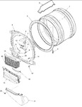 Diagram for 04 - Front Bulkhead, Air Duct & Drum