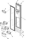 Diagram for 08 - Freezer Door