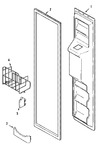 Diagram for 05 - Freezer Inner Door (gs2728gehq)