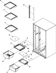 Diagram for 04 - Crisper Assy & Ref Shelf