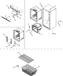 Diagram for 08 - Interior Cabinet & Freezer Shelves