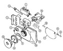 Diagram for 05 - Rinse Aid & Soap Dispenser