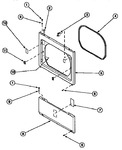 Diagram for 14 - Lower Access Panel, Front Panel And Seal