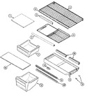 Diagram for 11 - Shelves & Accessories