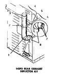 Diagram for 01 - 143p3 Rear Exhaust Deflector Kit