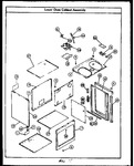 Diagram for 02 - Lower Oven Cabinet Assy