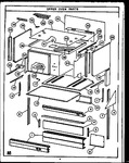 Diagram for 13 - Upper Oven Parts
