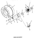 Diagram for 09 - Motor, Idler & Belt