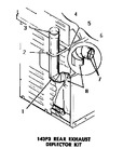 Diagram for 02 - 143p3 Rear Exhaust Deflector Kit