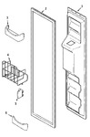 Diagram for 05 - Freezer Inner Door (jcd2389dtb/w)