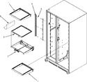 Diagram for 16 - Refrigerator Shelves (gc2225gekb/s/w)