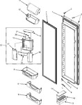Diagram for 15 - Refrigerator Door (gc2227hekb/s/w)