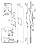 Diagram for 06 - Freezer Outer Door (gs2727eedb/w)
