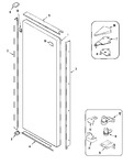 Diagram for 08 - Fresh Food Outer Door (gs2727geh3)