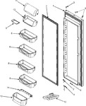 Diagram for 14 - Refrigerator Door