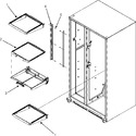 Diagram for 13 - Refrigerator Shelves