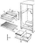 Diagram for 03 - Shelves & Accessories