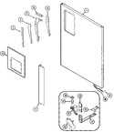 Diagram for 06 - Fresh Food Outer Door