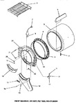 Diagram for 06 - Fr Blkhd, Air Duct, Felt Seal & Cylinder