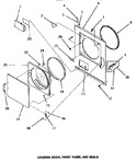 Diagram for 12 - Loading Door, Front Panel & Seals