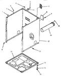 Diagram for 03 - Cabinet, Exhaust Duct & Base