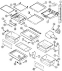 Diagram for 11 - Shelves & Accessories (jcd2389dtb/w)