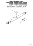 Diagram for 04 - Lower Washarm Parts