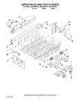 Diagram for 09 - Upper Rack And Track Parts