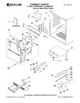 Diagram for 01 - Cabinet Parts