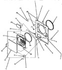 Diagram for 08 - Loading Door, Front Panels & Access Door