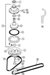 Diagram for 02 - Clutch, Brake & Belts (lat8608aae & Abe)