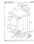 Diagram for 01 - Cabinet-front (ldg8410aa,aaw,abl,abw)