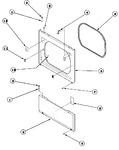 Diagram for 12 - Lower Access Panel, Front Panel And Seal