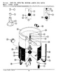 Diagram for 11 - Inner/outer Tub,agitator & Wtr Levl Swth