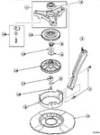 Diagram for 03 - Brg Hsg/brake/pulley & Pivot Dome